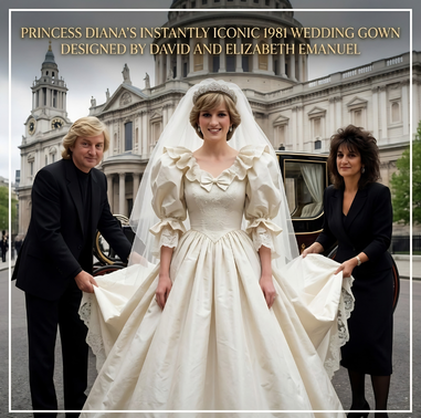 The Story of Princess Diana’s 1981 Wedding Dress